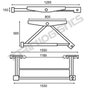Imagen de MINI ELEVADOR BASCULANTE  1500KG
